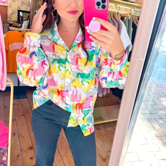 Giddy Up Blouse - Picture 2 of 3